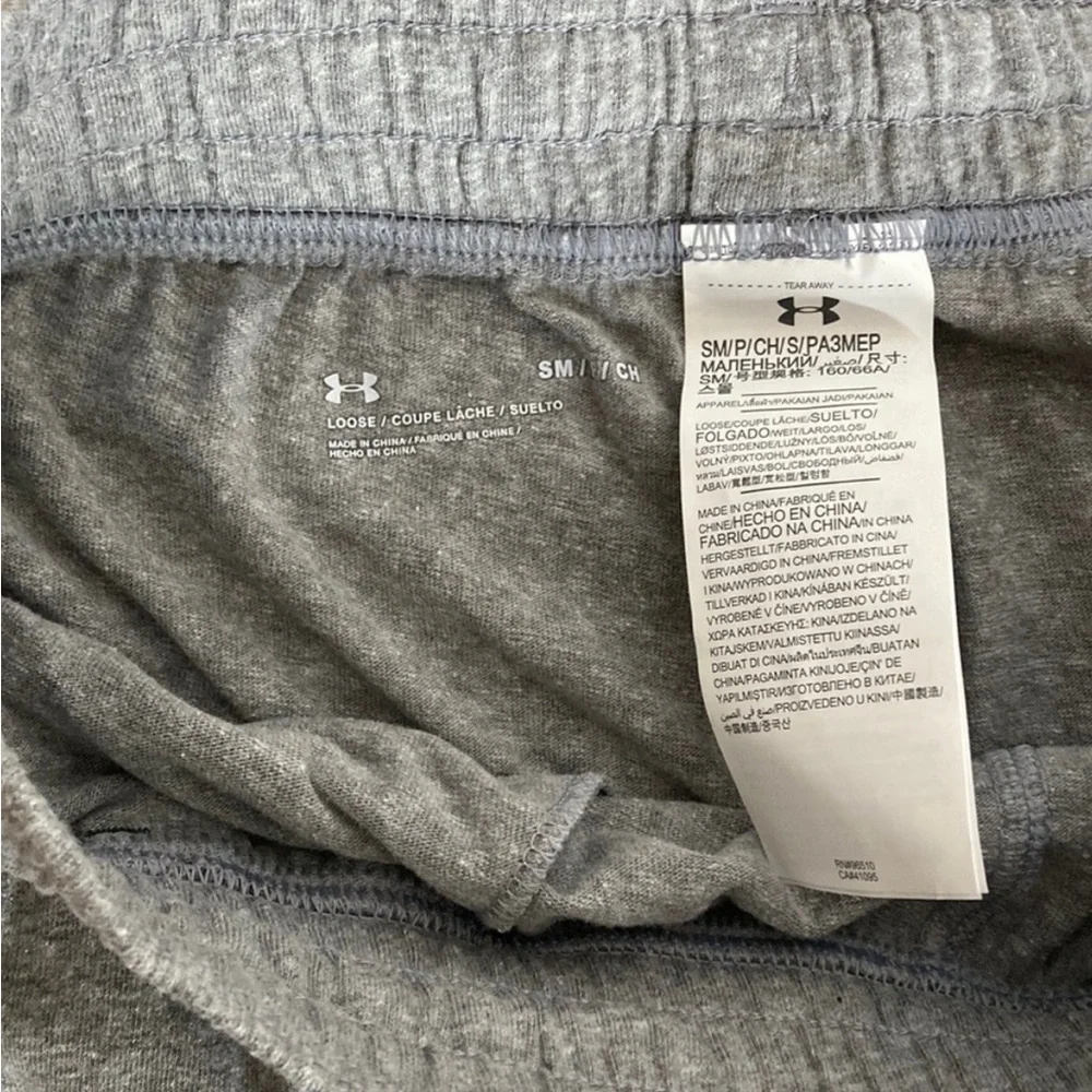 Under Armour Women Sportswear Fit Training Pant Grey small